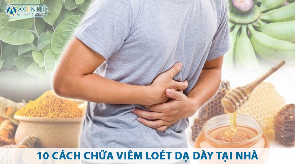 10 cách chữa viêm loét dạ dày tại nhà (en)