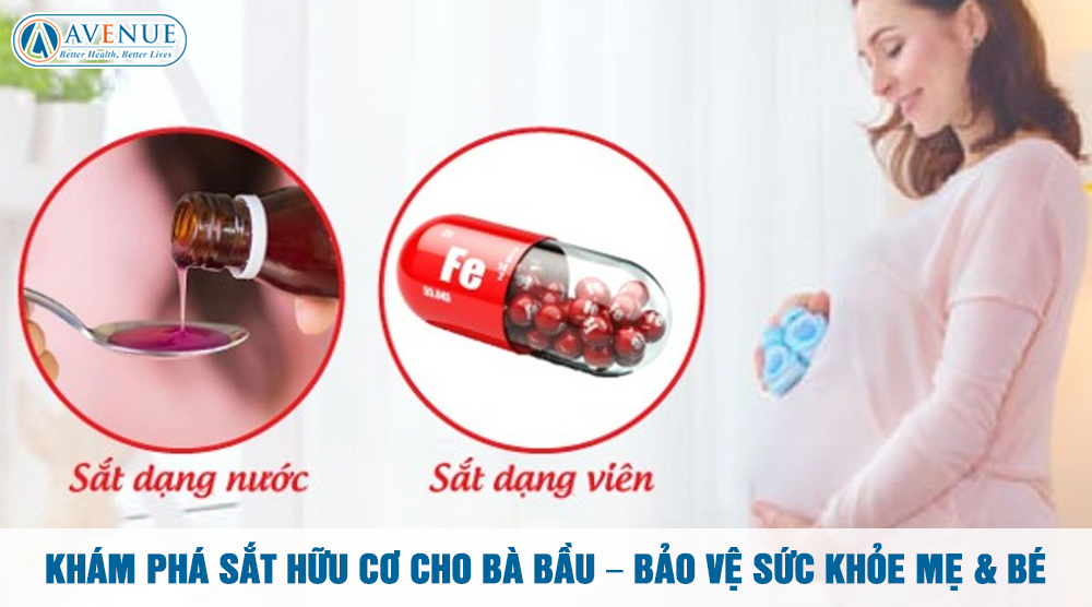 Khám Phá Sắt Hữu Cơ Cho Bà Bầu – Bảo Vệ Sức Khỏe Mẹ & Bé